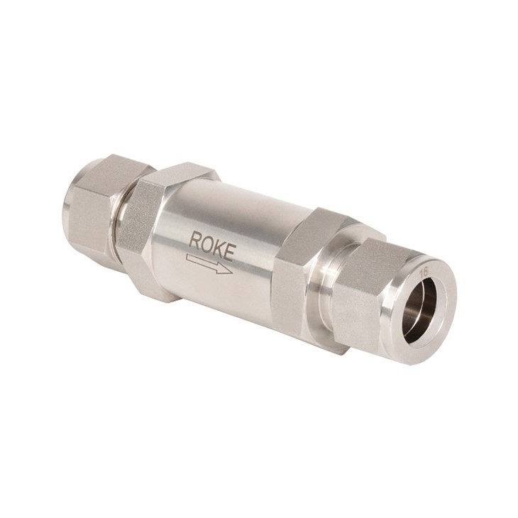 Stainless Steel Double Ferrules Check Valve